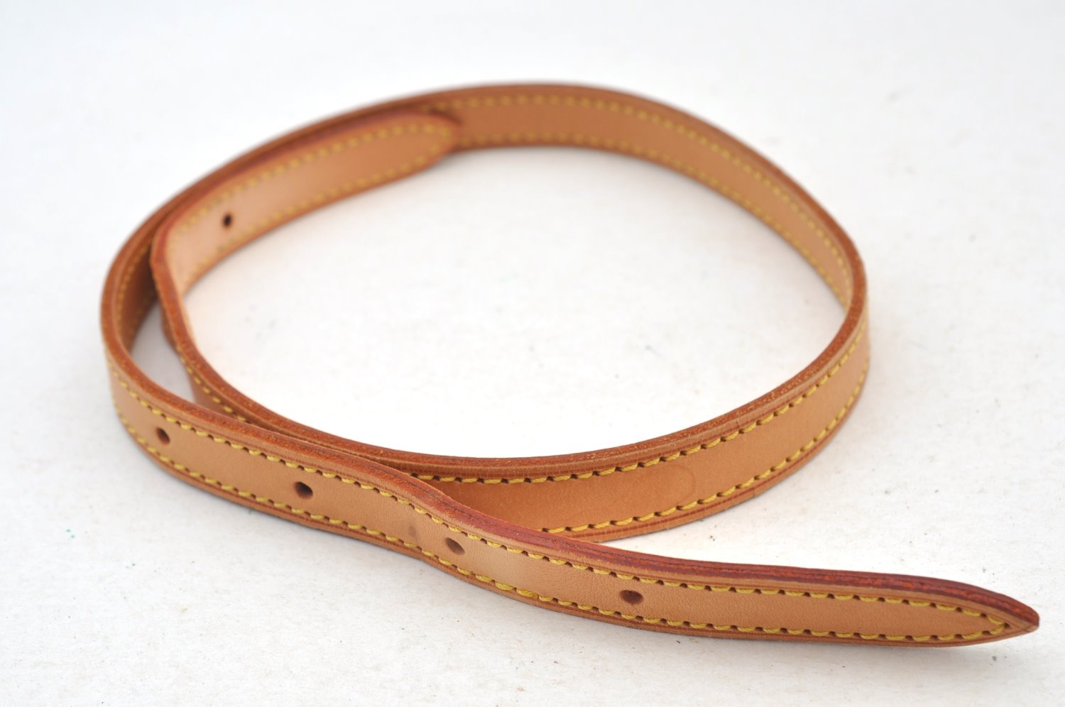 Authentic Louis Vuitton Leather Shoulder Strap For Bucket PM 27.6