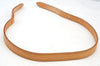 Authentic Louis Vuitton Leather Shoulder Strap For Bucket PM 27.6" Beige K8780