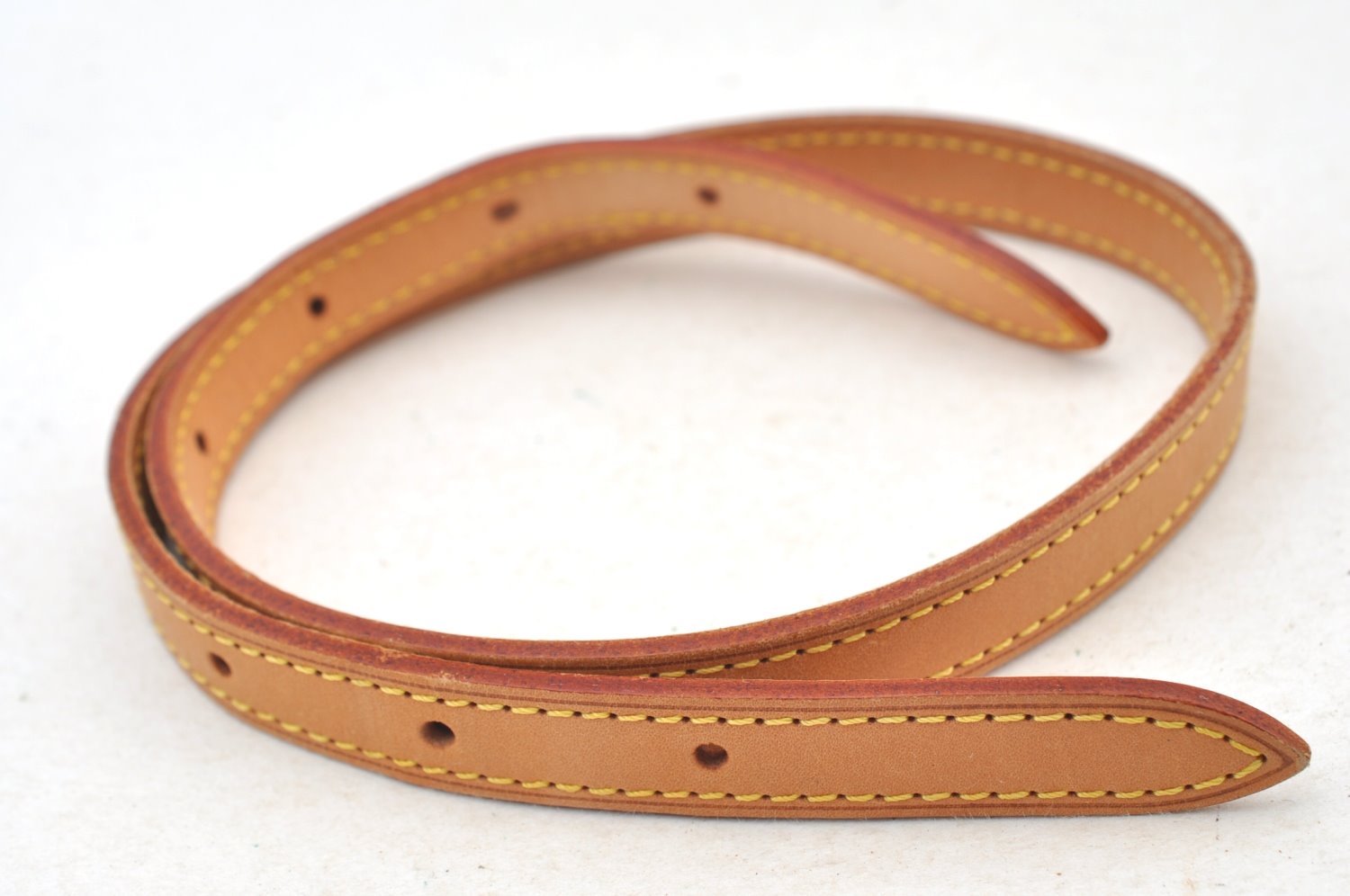 Authentic Louis Vuitton Leather Shoulder Strap For Bucket PM 27.6