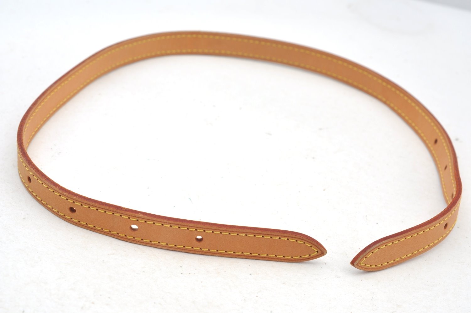 Authentic Louis Vuitton Leather Shoulder Strap For Bucket PM 27.6