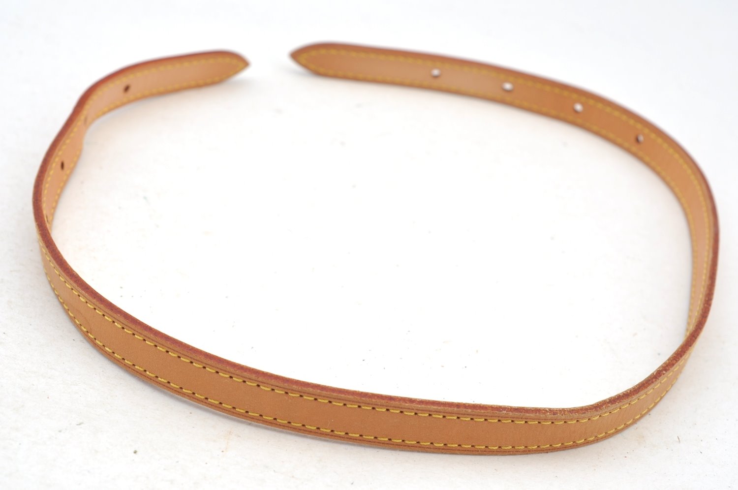 Authentic Louis Vuitton Leather Shoulder Strap For Bucket PM 27.6