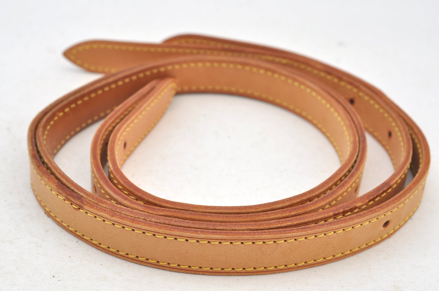 Authentic Louis Vuitton Leather Shoulder Strap For Bucket GM 31.9