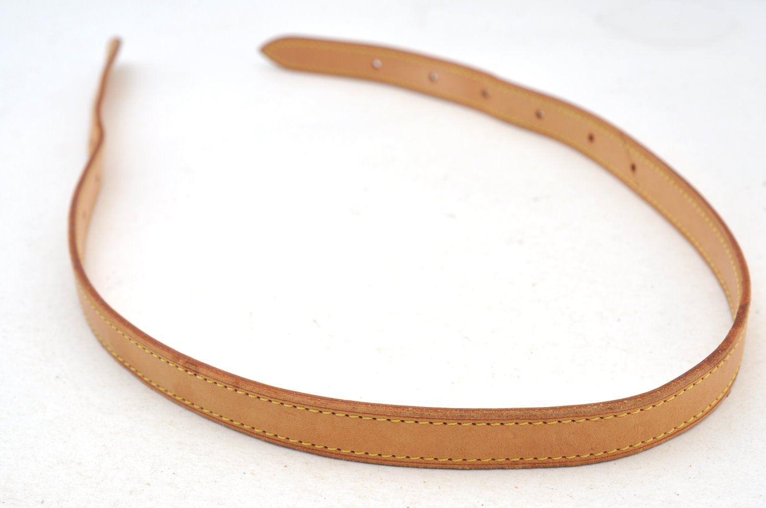 Authentic Louis Vuitton Leather Shoulder Strap For Bucket GM 31.9