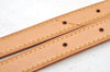 Authentic Louis Vuitton Leather Shoulder Strap For Bucket GM 31.9" Beige K8781