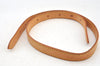 Authentic Louis Vuitton Leather Shoulder Strap For Bucket GM 31.9" Beige K8781