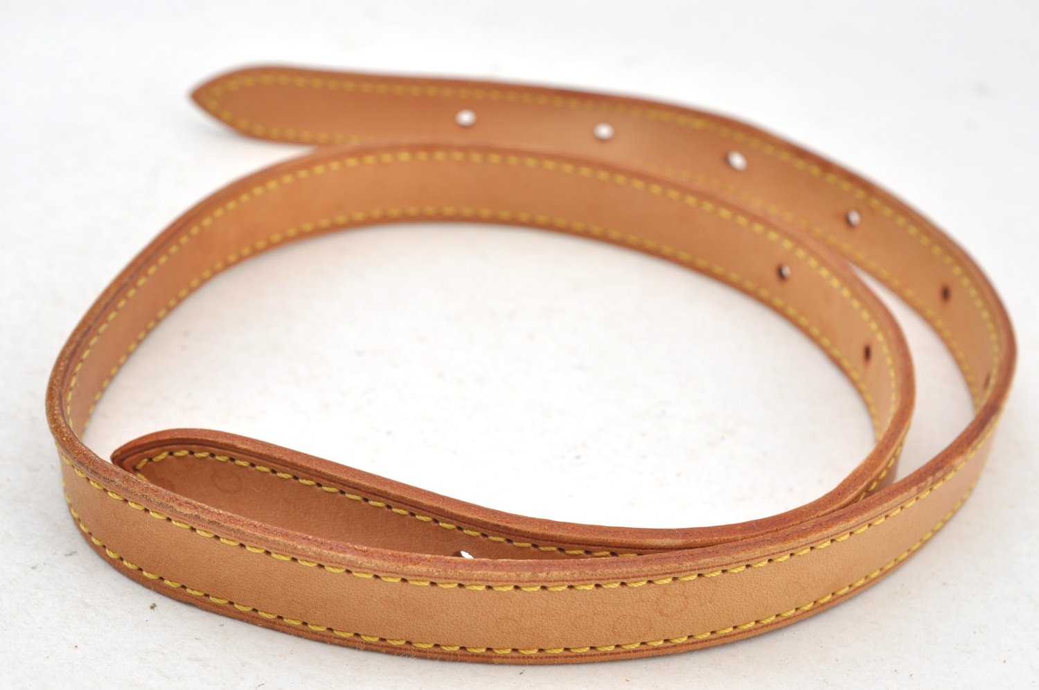 Authentic Louis Vuitton Leather Shoulder Strap For Bucket GM 31.9