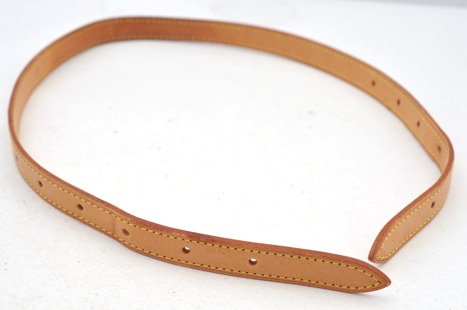 Authentic Louis Vuitton Leather Shoulder Strap For Bucket GM 31.9