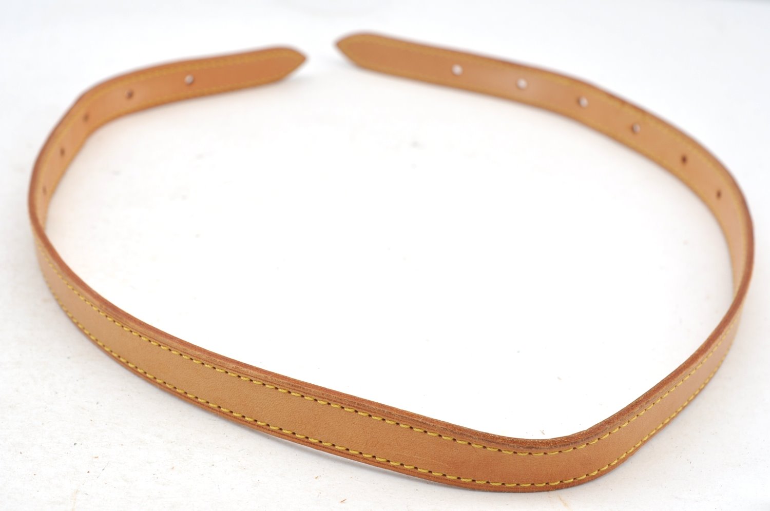 Authentic Louis Vuitton Leather Shoulder Strap For Bucket GM 31.9