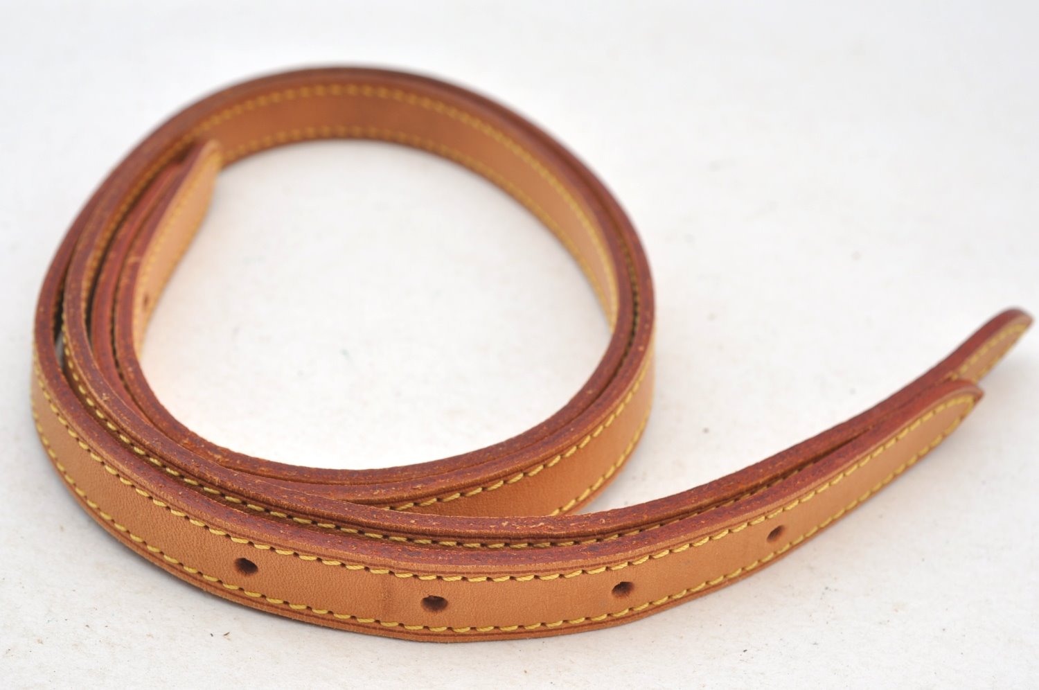 Authentic Louis Vuitton Leather Shoulder Strap For Bucket PM 27.6