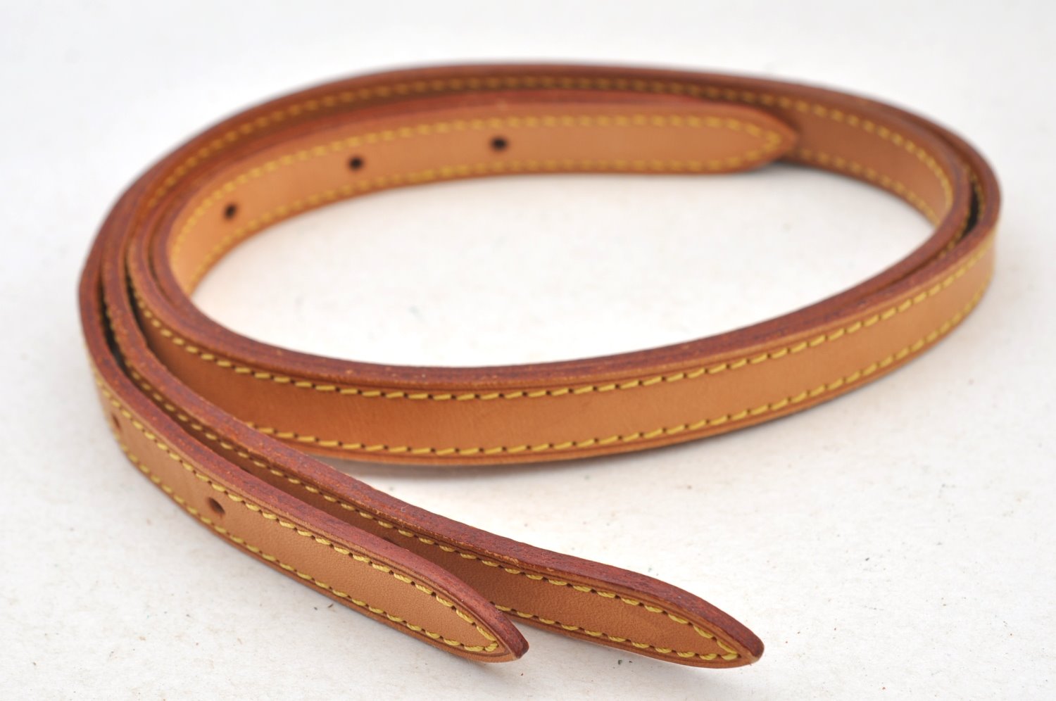 Authentic Louis Vuitton Leather Shoulder Strap For Bucket PM 27.6