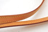 Authentic Louis Vuitton Leather Shoulder Strap For Bucket PM 27.6" Beige K8782