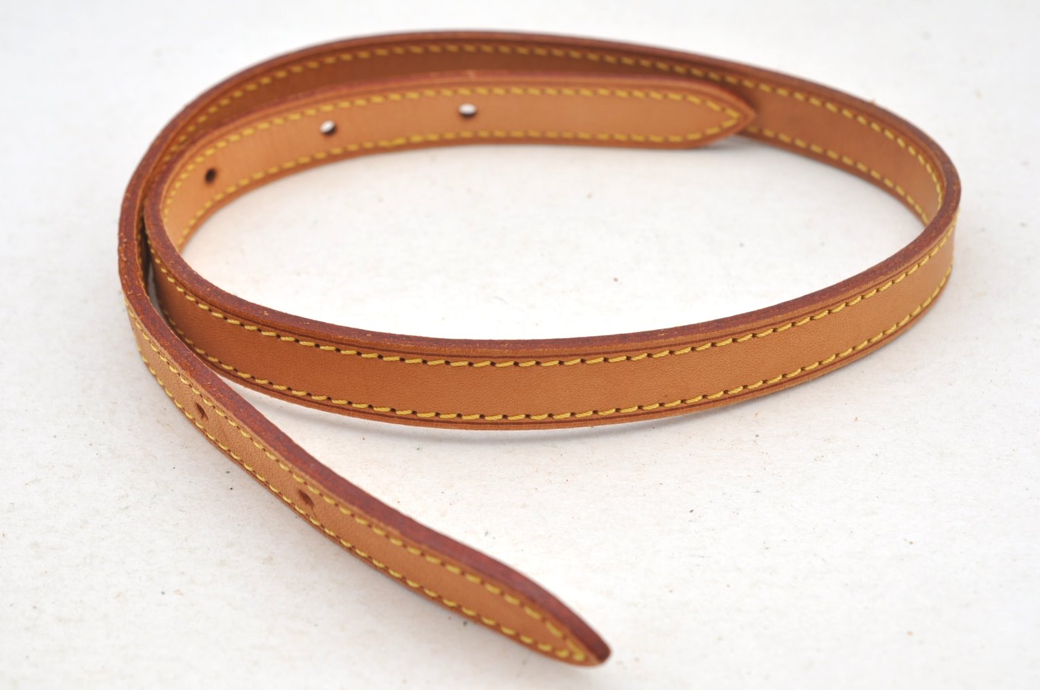 Authentic Louis Vuitton Leather Shoulder Strap For Bucket PM 27.6