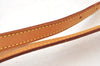 Authentic Louis Vuitton Leather Shoulder Strap For Bucket PM 27.6" Beige K8782