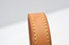 Authentic Louis Vuitton Leather Shoulder Strap For Bucket GM 31.9" Beige K8783