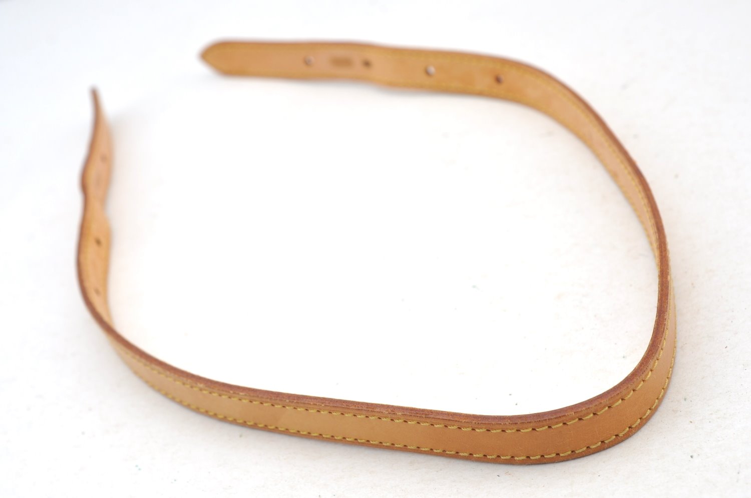 Authentic Louis Vuitton Leather Shoulder Strap For Bucket PM 27.6