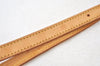 Authentic Louis Vuitton Leather Shoulder Strap For Bucket PM 27.6" Beige K8784