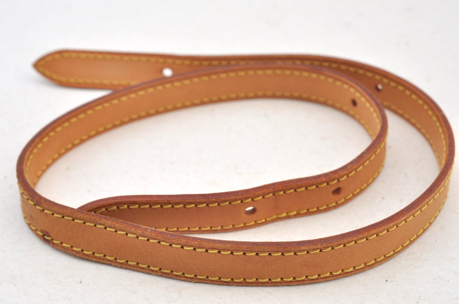 Authentic Louis Vuitton Leather Shoulder Strap For Bucket PM 27.6