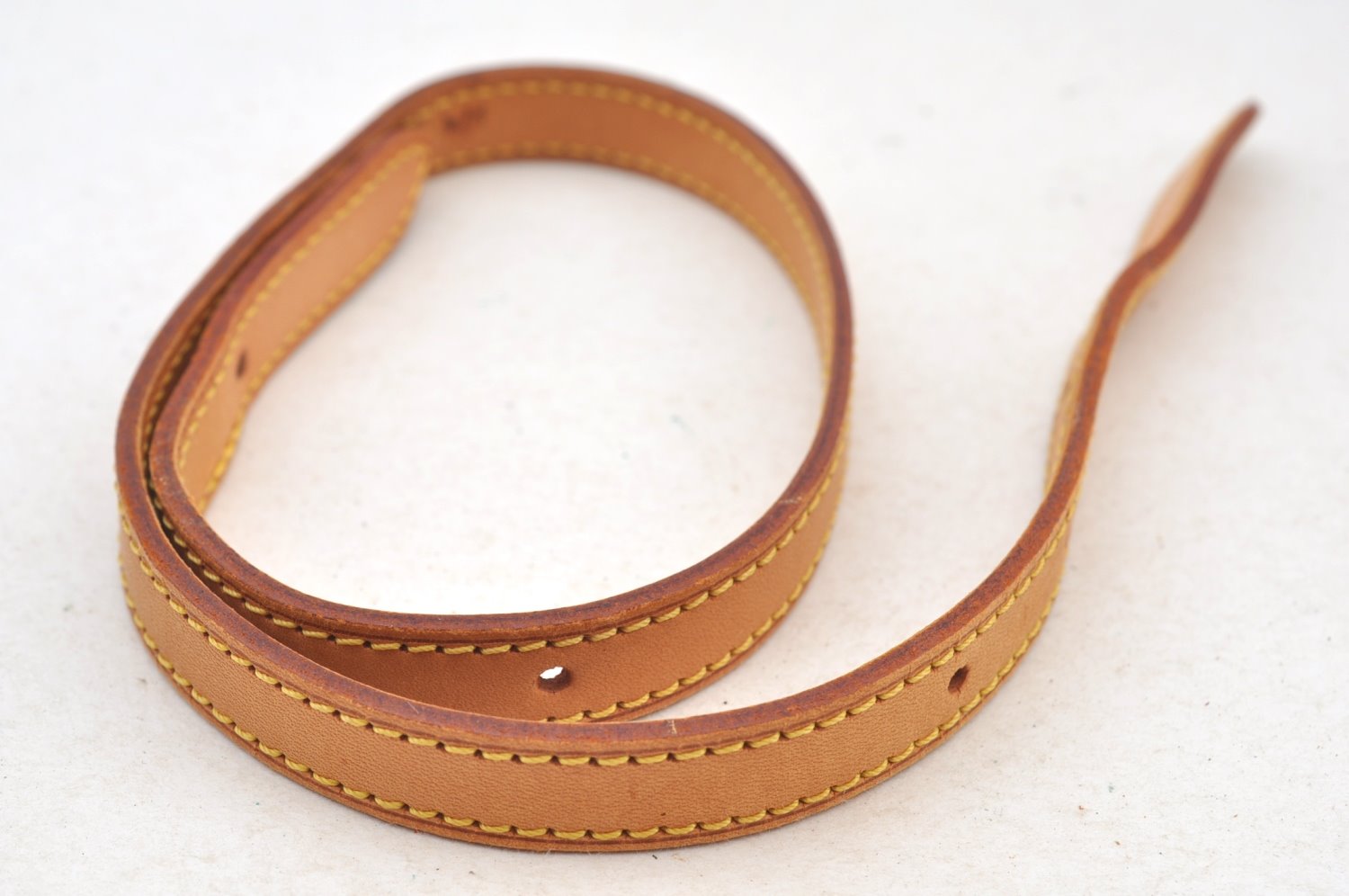 Authentic Louis Vuitton Leather Shoulder Strap For Bucket PM 27.6