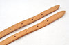 Authentic Louis Vuitton Leather Shoulder Strap For Bucket PM 27.6" Beige K8784