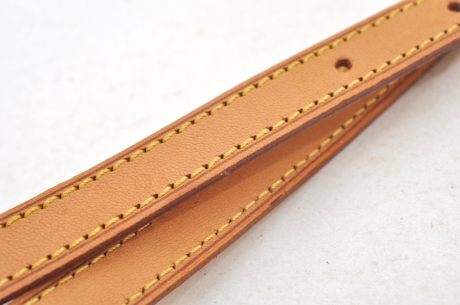 Authentic Louis Vuitton Leather Shoulder Strap For Bucket PM 27.6