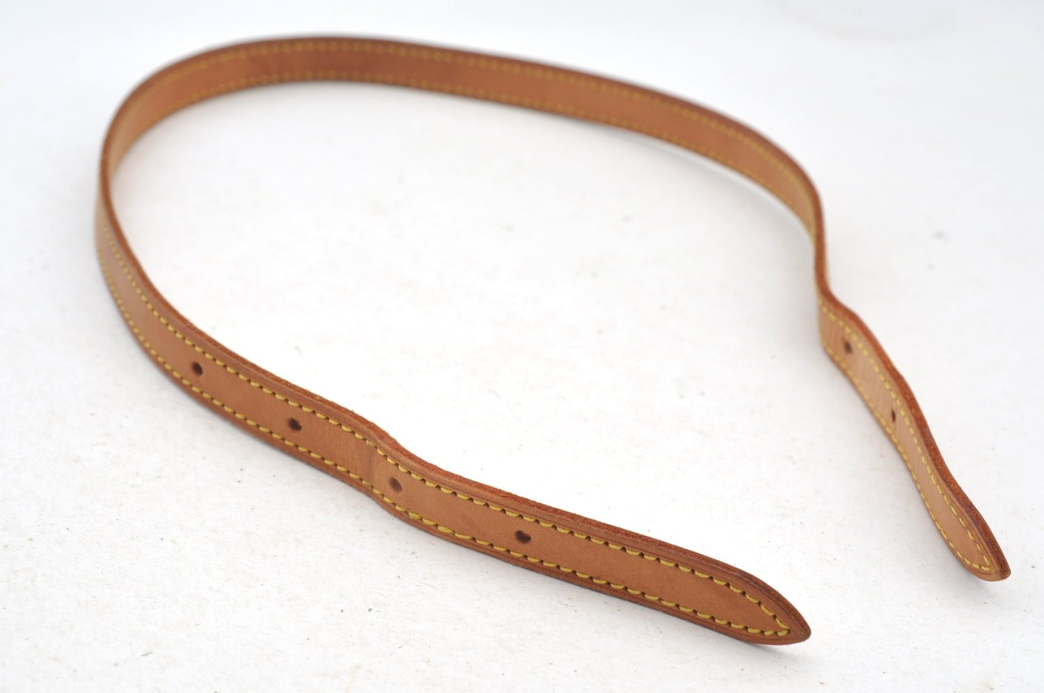 Authentic Louis Vuitton Leather Shoulder Strap For Bucket PM 27.6