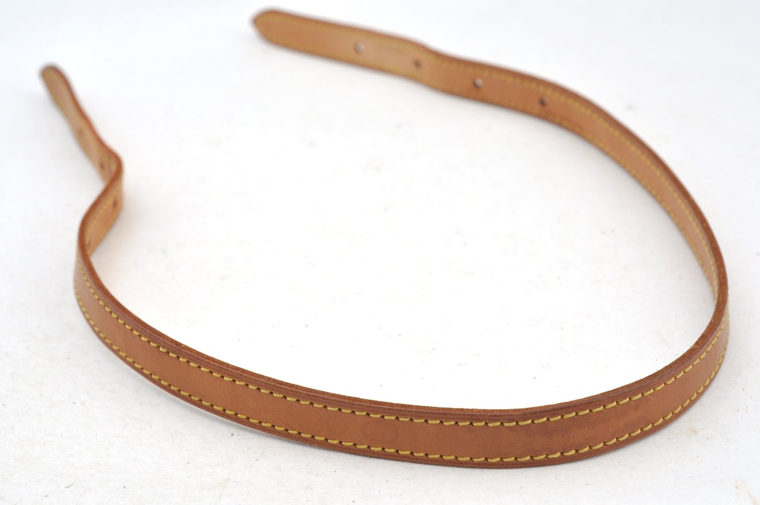 Authentic Louis Vuitton Leather Shoulder Strap For Bucket PM 27.6