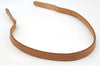 Authentic Louis Vuitton Leather Shoulder Strap For Bucket PM 27.6" Beige K8785