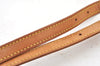 Authentic Louis Vuitton Leather Shoulder Strap For Bucket PM 27.6" Beige K8785