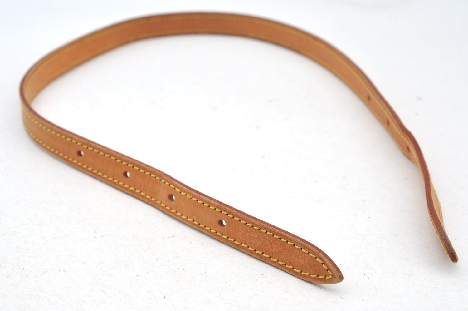 Authentic Louis Vuitton Leather Shoulder Strap For Bucket PM 27.6