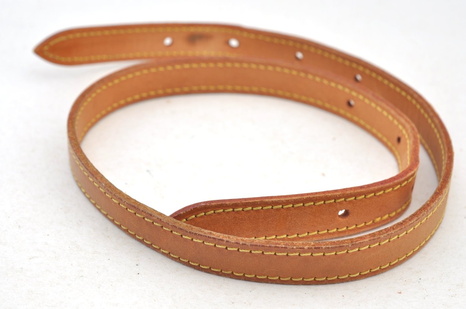 Authentic Louis Vuitton Leather Shoulder Strap For Bucket PM 27.6