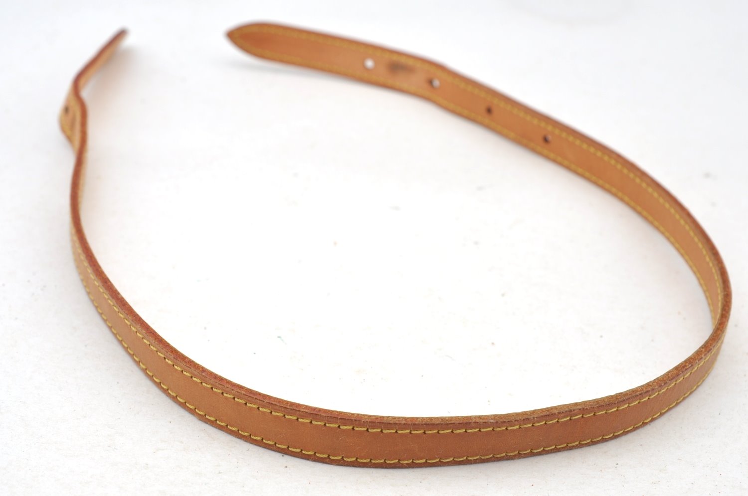 Authentic Louis Vuitton Leather Shoulder Strap For Bucket PM 27.6