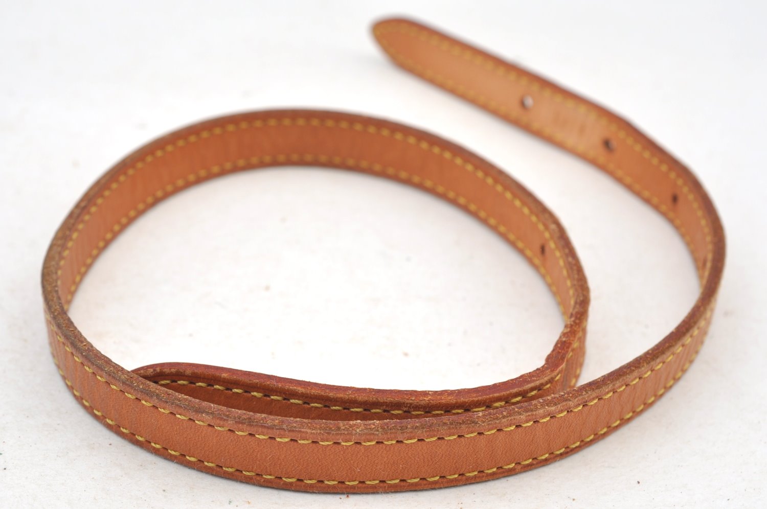 Authentic Louis Vuitton Leather Shoulder Strap For Bucket PM 27.6