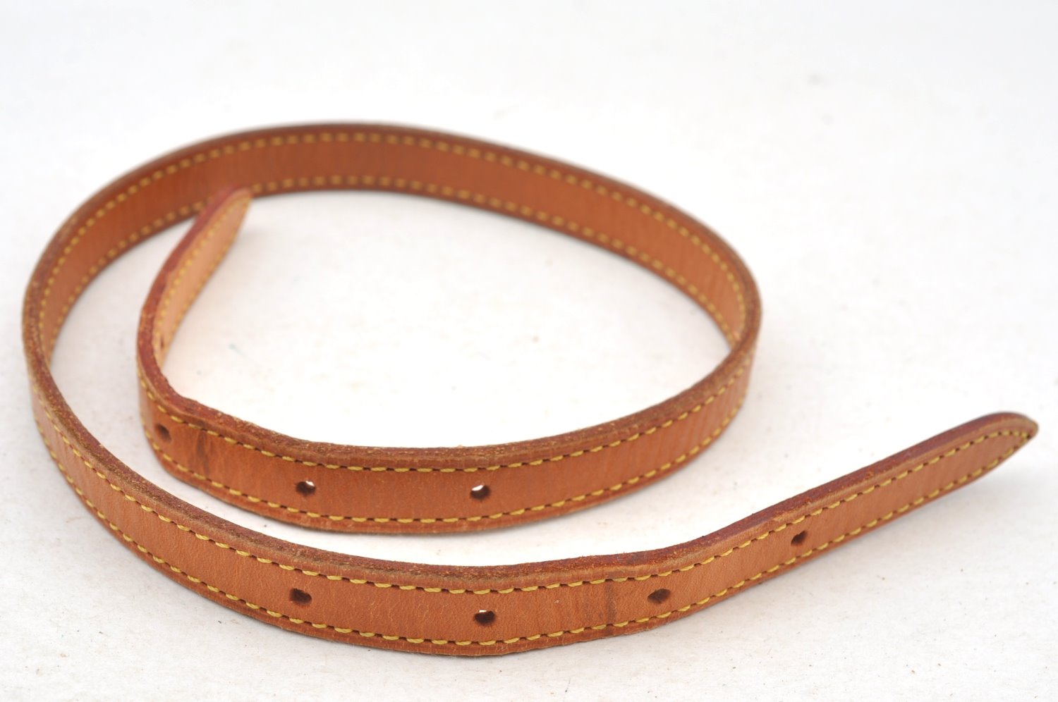 Authentic Louis Vuitton Leather Shoulder Strap For Bucket PM 27.6