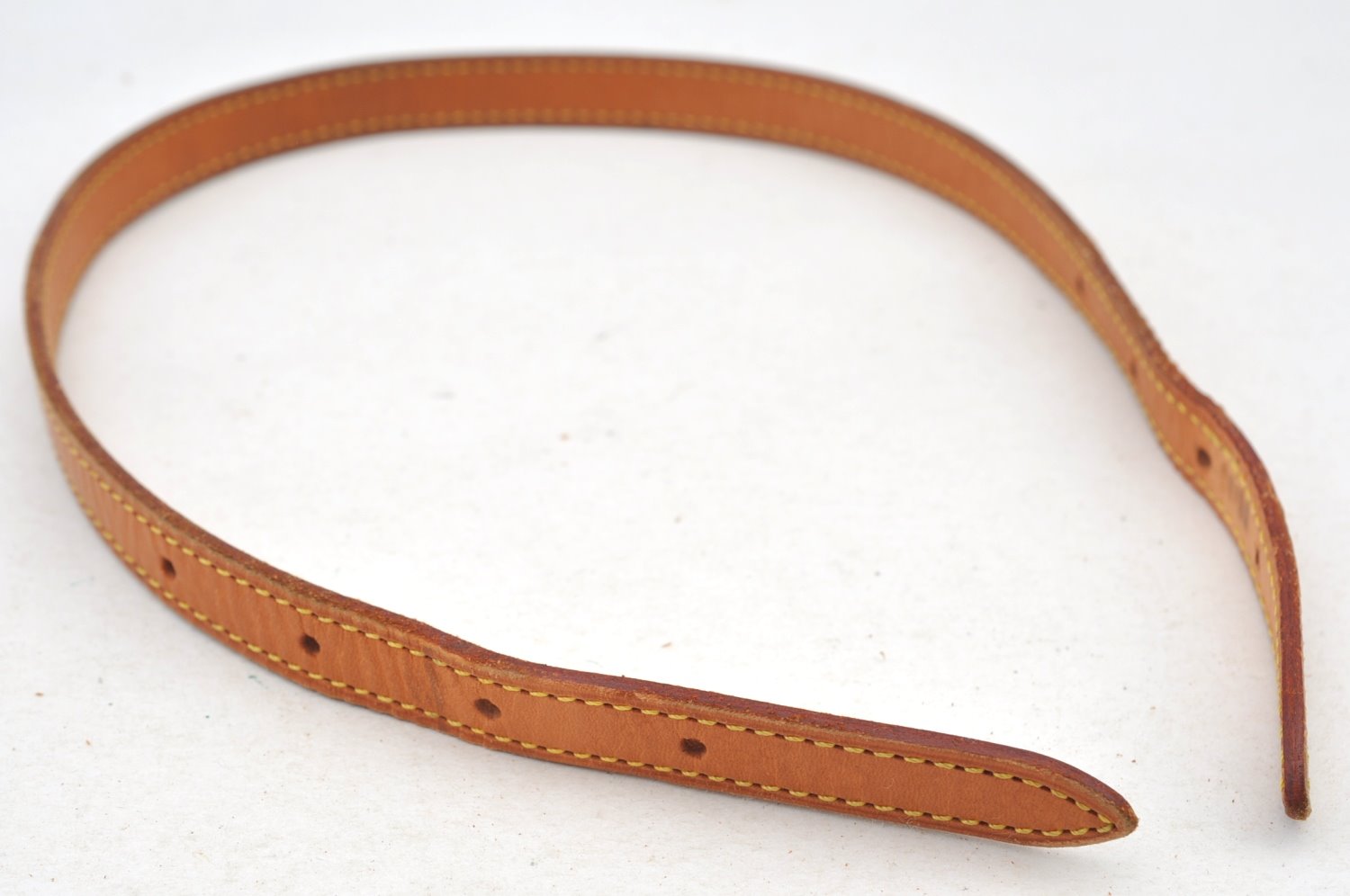 Authentic Louis Vuitton Leather Shoulder Strap For Bucket PM 27.6