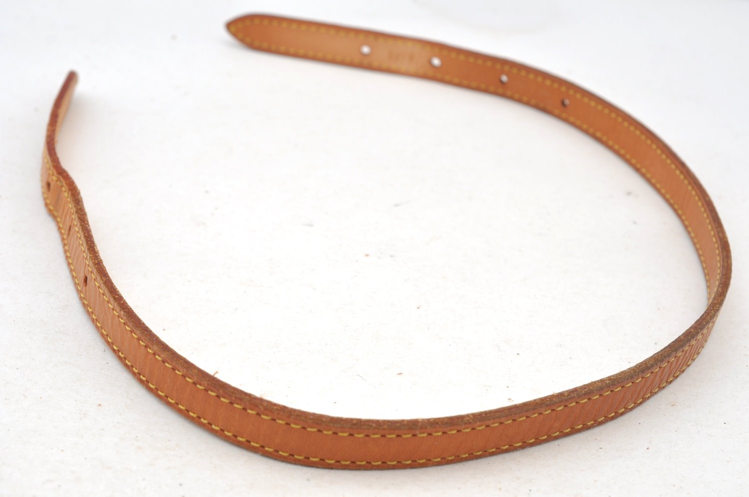 Authentic Louis Vuitton Leather Shoulder Strap For Bucket PM 27.6