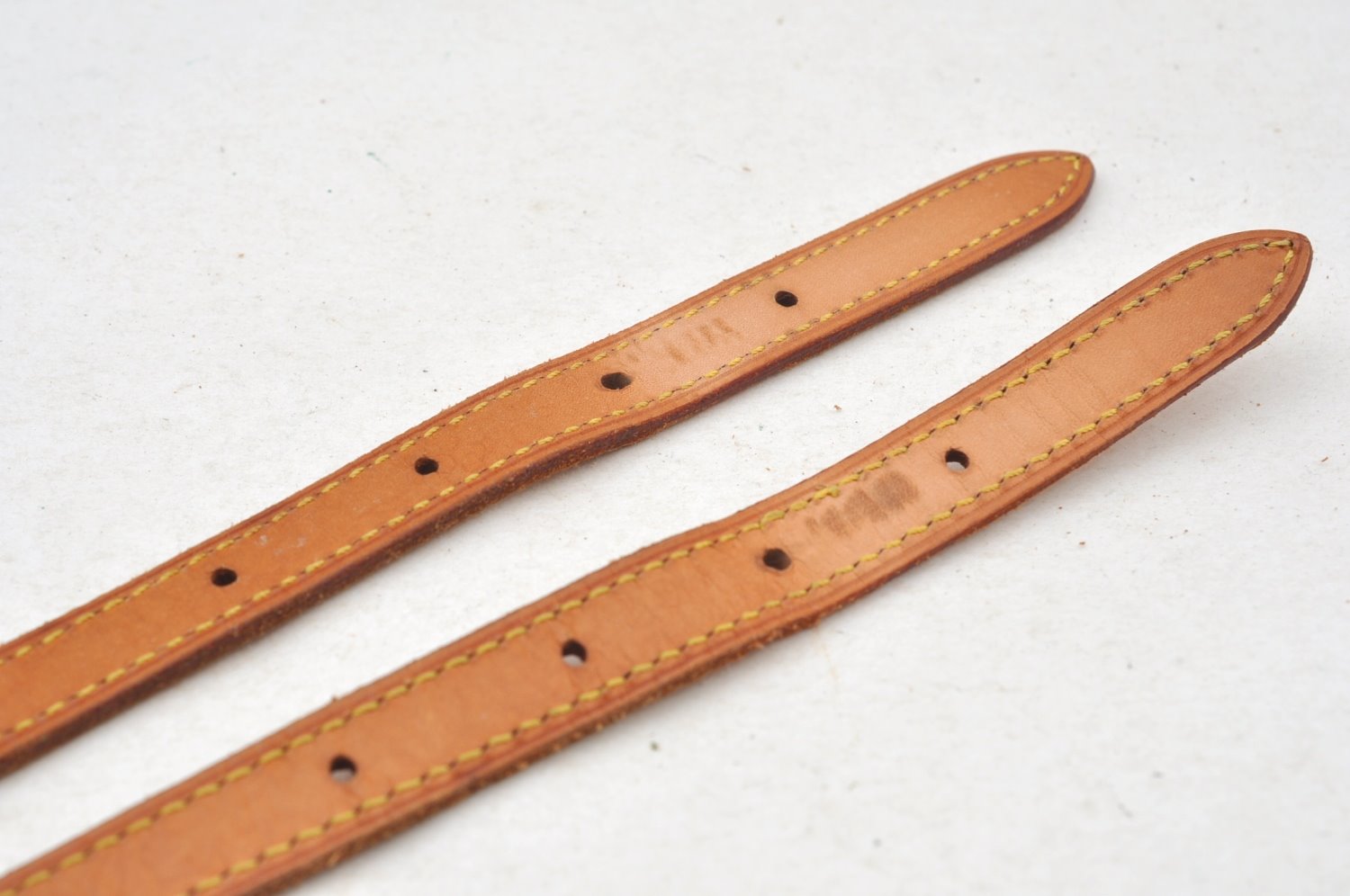 Authentic Louis Vuitton Leather Shoulder Strap For Bucket PM 27.6