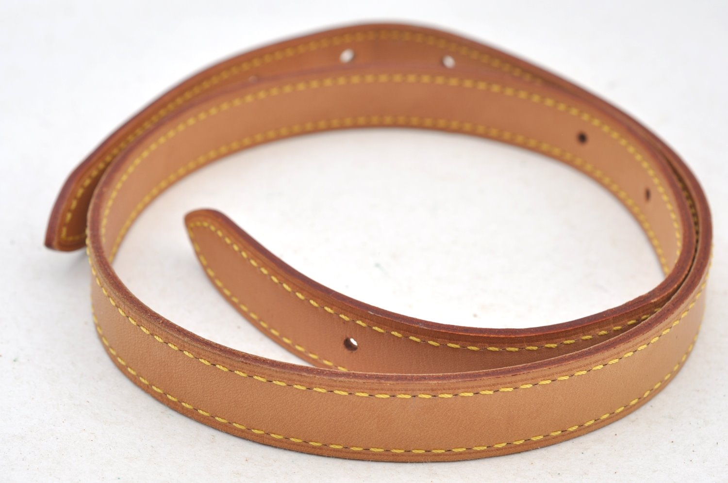 Authentic Louis Vuitton Leather Shoulder Strap For Bucket GM 31.9