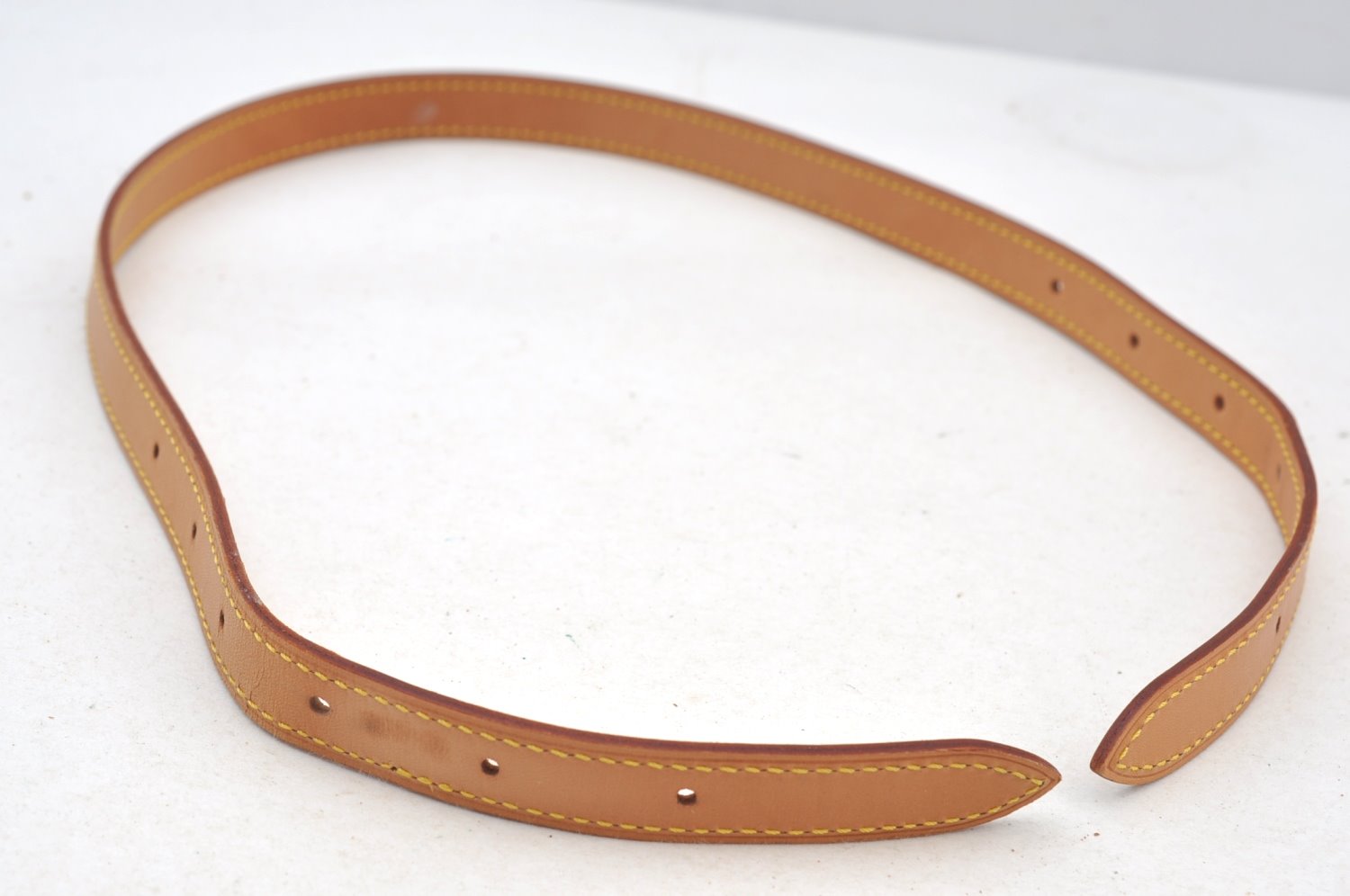 Authentic Louis Vuitton Leather Shoulder Strap For Bucket GM 31.9