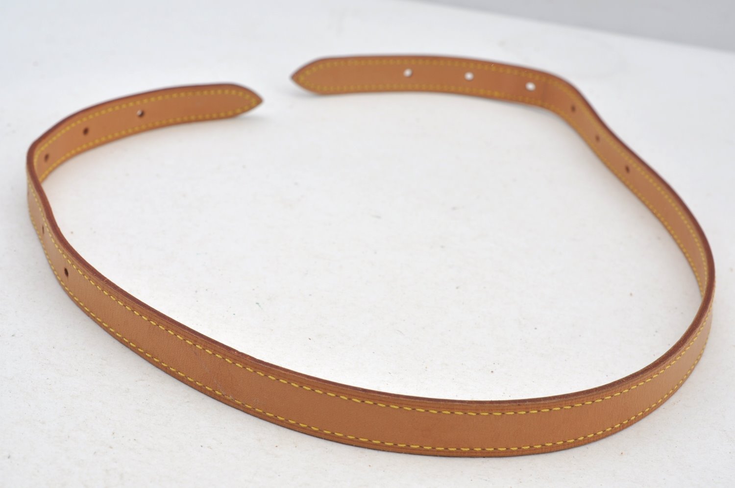 Authentic Louis Vuitton Leather Shoulder Strap For Bucket GM 31.9