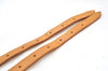 Authentic Louis Vuitton Leather Shoulder Strap For Bucket GM 31.9" Beige K8787