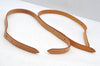 Authentic Louis Vuitton Leather Shoulder Strap For Bucket GM 31.9" Beige K8787