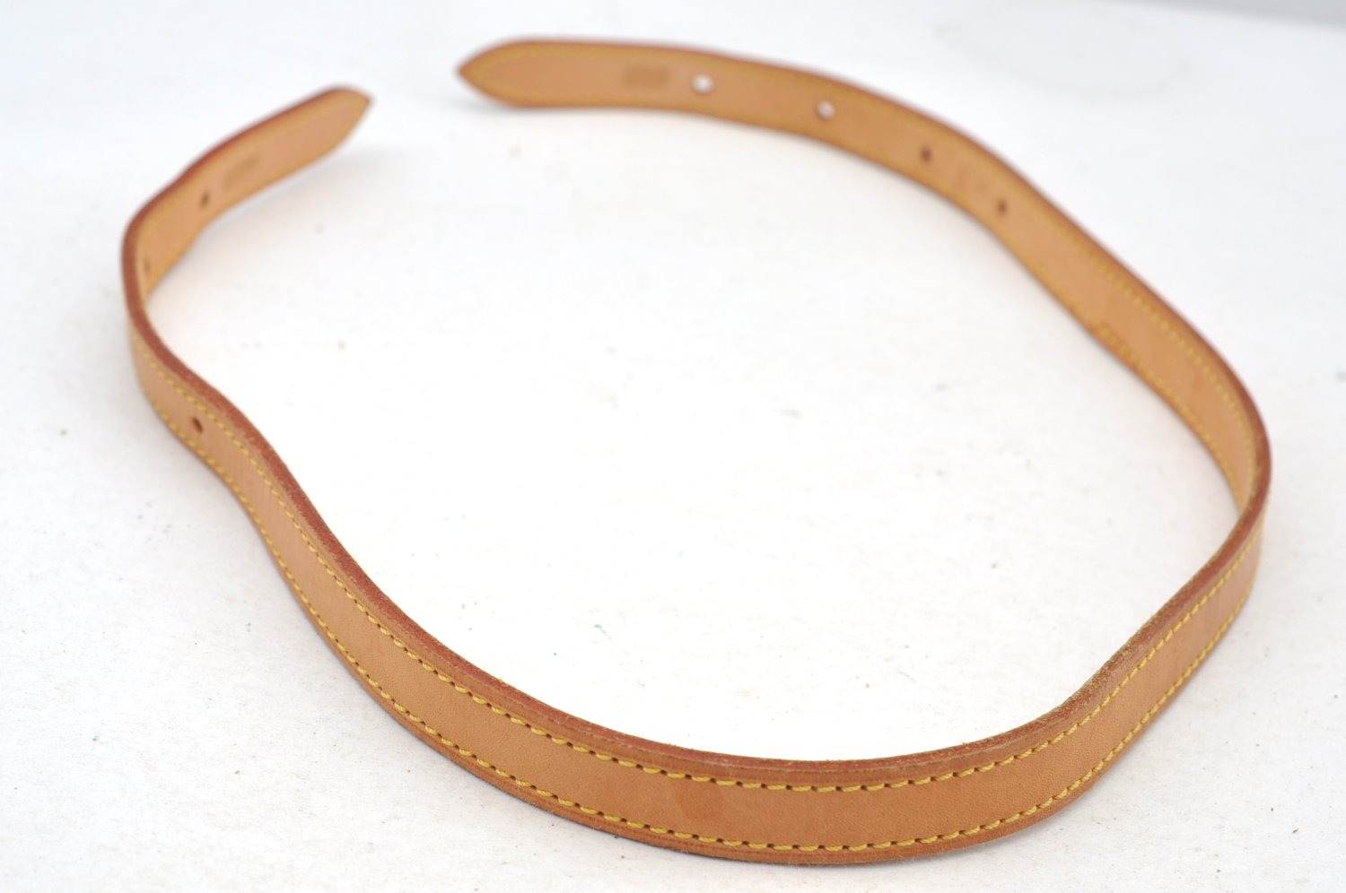 Authentic Louis Vuitton Leather Shoulder Strap For Bucket PM 27.6