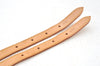 Authentic Louis Vuitton Leather Shoulder Strap For Bucket PM 27.6" Beige K8788