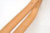 Authentic Louis Vuitton Leather Shoulder Strap For Bucket PM 27.6" Beige K8788