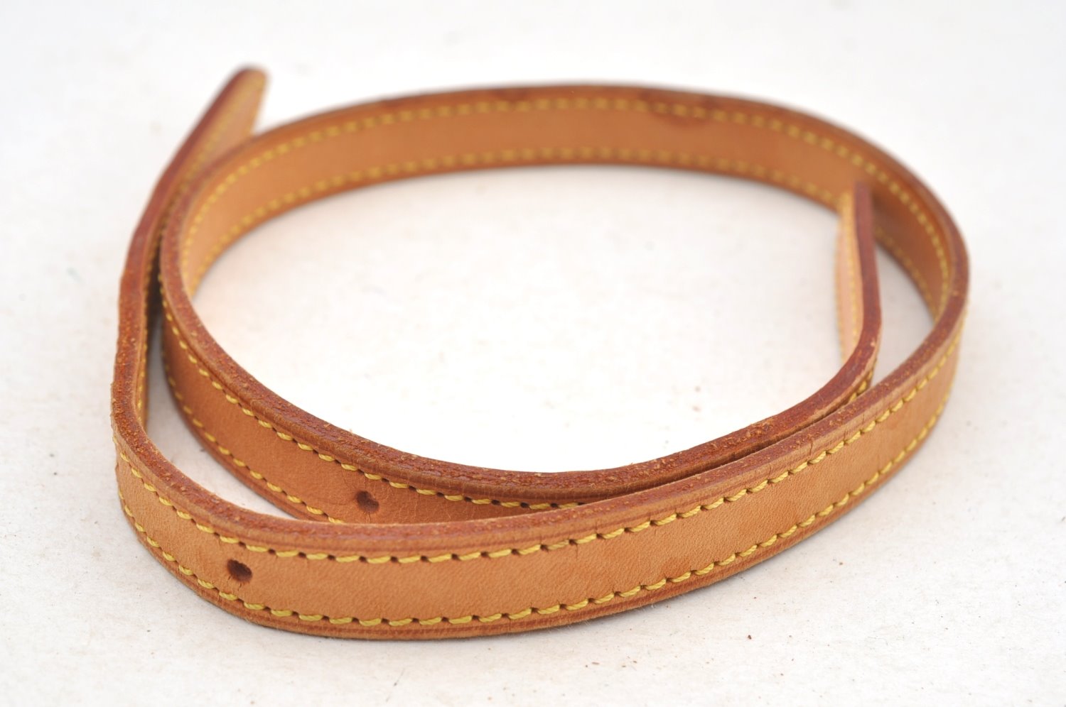 Authentic Louis Vuitton Leather Shoulder Strap For Bucket PM 27.6