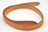 Authentic Louis Vuitton Leather Shoulder Strap For Bucket PM 27.6" Beige K8788