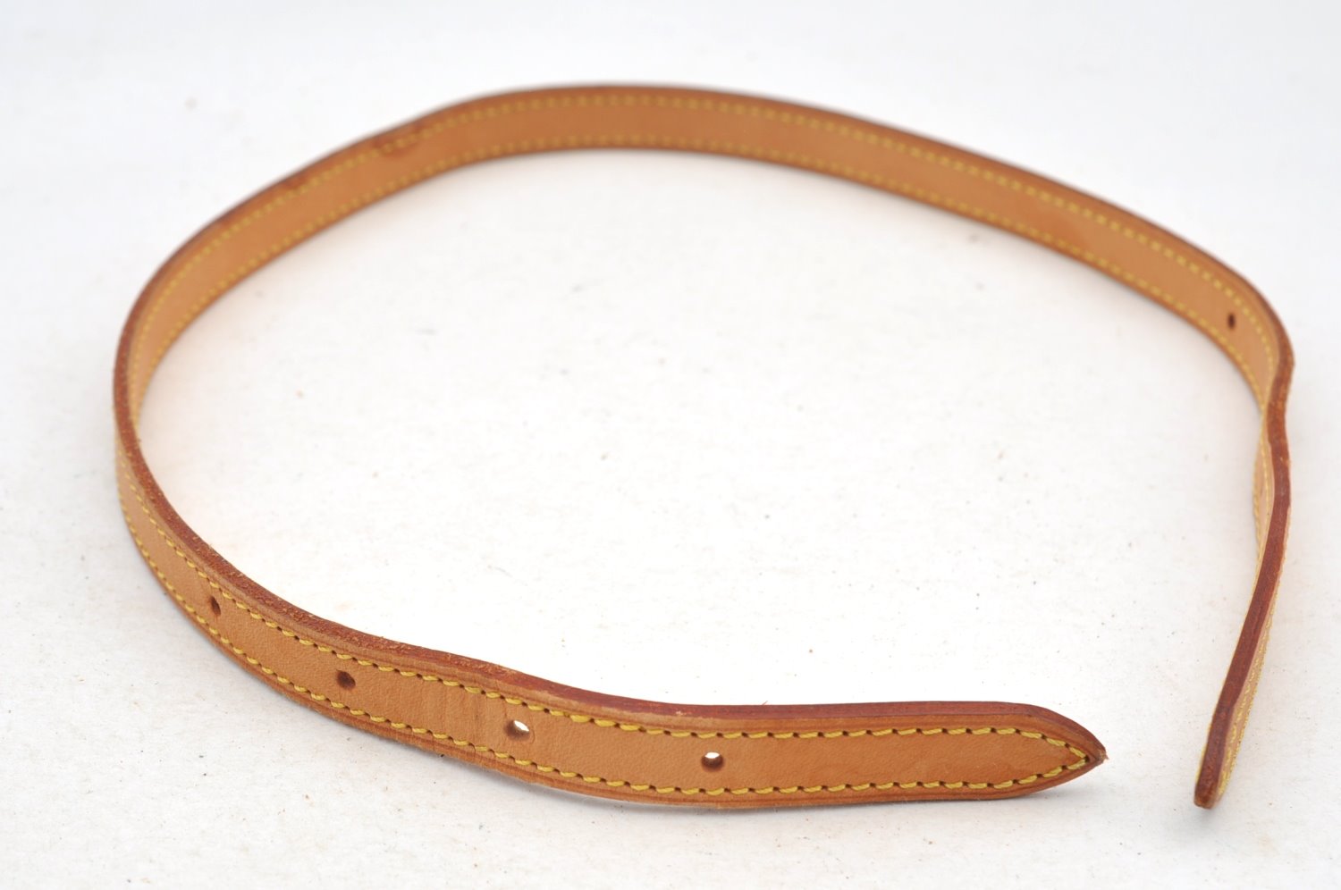 Authentic Louis Vuitton Leather Shoulder Strap For Bucket PM 27.6