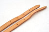 Authentic Louis Vuitton Leather Shoulder Strap For Bucket PM 27.6" Beige K8788