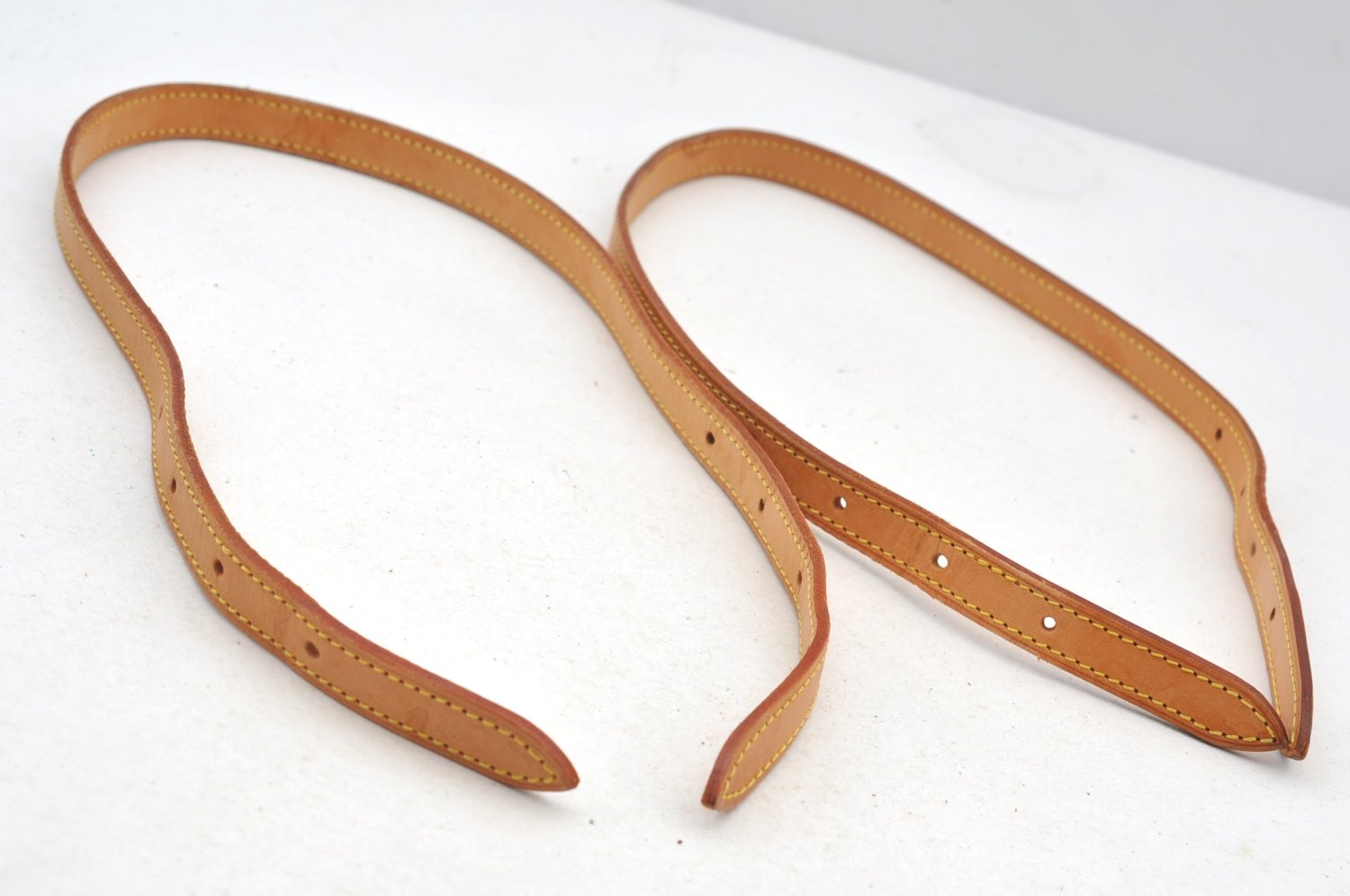 Authentic Louis Vuitton Leather Shoulder Strap For Bucket PM 27.6