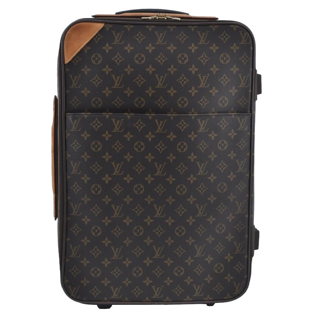 Authentic Louis Vuitton Monogram Pegase 55 Travel Suitcase M23294 LV K8809